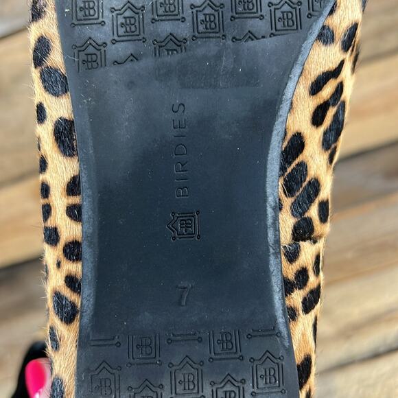 Birdies Cheetah Leopard Calf Hair Starling Loafer - Tan/Black - 7 - Picture 8 of 8